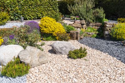 Decorative Gravel Features