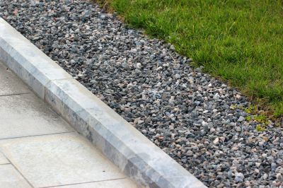 Gravel Driveway with Edging